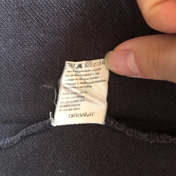 Lacoste vintage black polo t-shirt - Picture 8 of 8